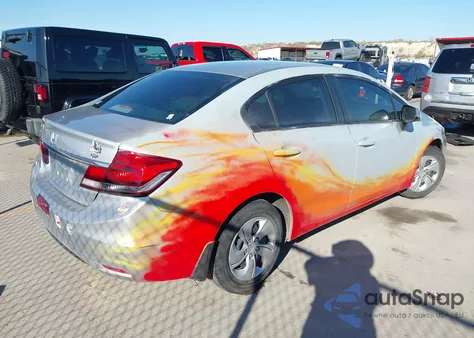 2013 Honda Civic Lx z USA, uszkodzony, nr VIN 19XFB2F54DE096411